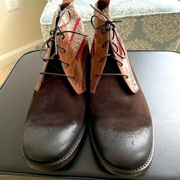 Robert Graham | Shoes | Robert Graham Lazio Mens Brown Suede  display picture 3